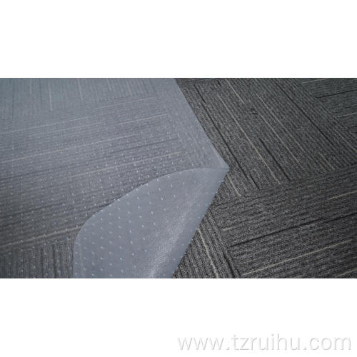 non slip embossed floor office chair mat